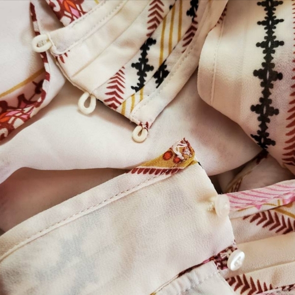 NWT ASTR "Kristi" Halter Tribal Print Dress - Picture 3 of 5